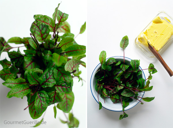 Sorrel soup with chervil